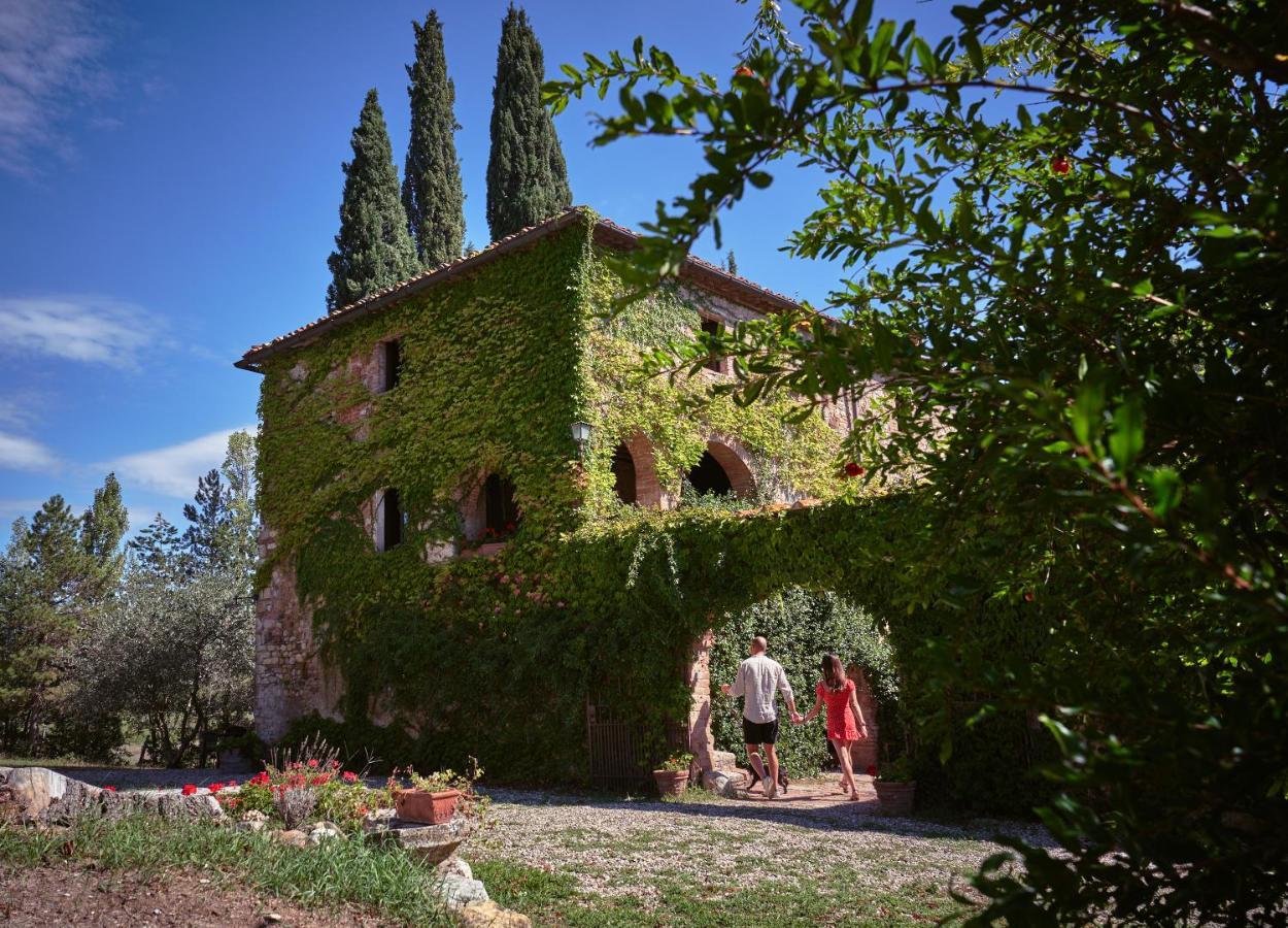 Casa Tolomei Bossi Di Sopra Castelnuovo Berardenga Exteriör bild