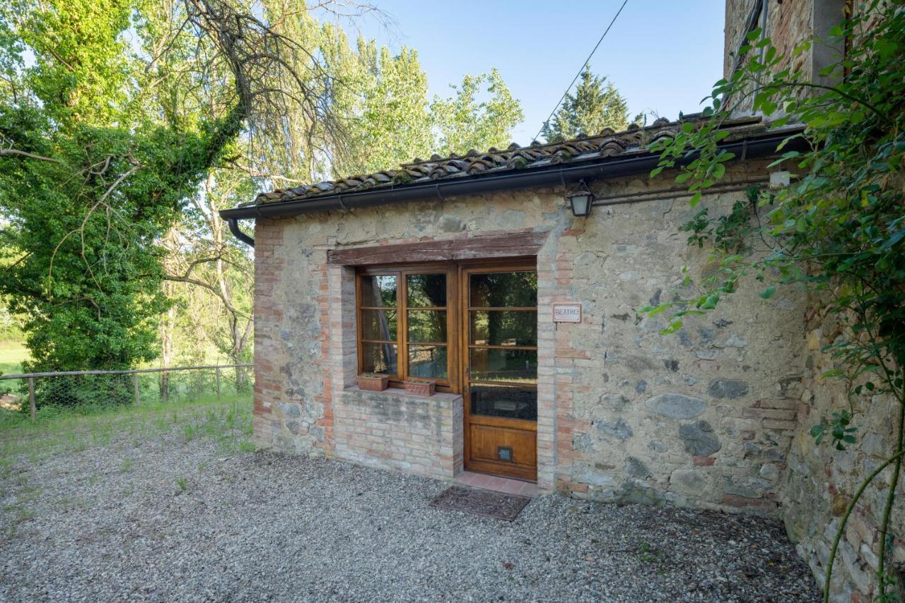 Casa Tolomei Bossi Di Sopra Castelnuovo Berardenga Exteriör bild