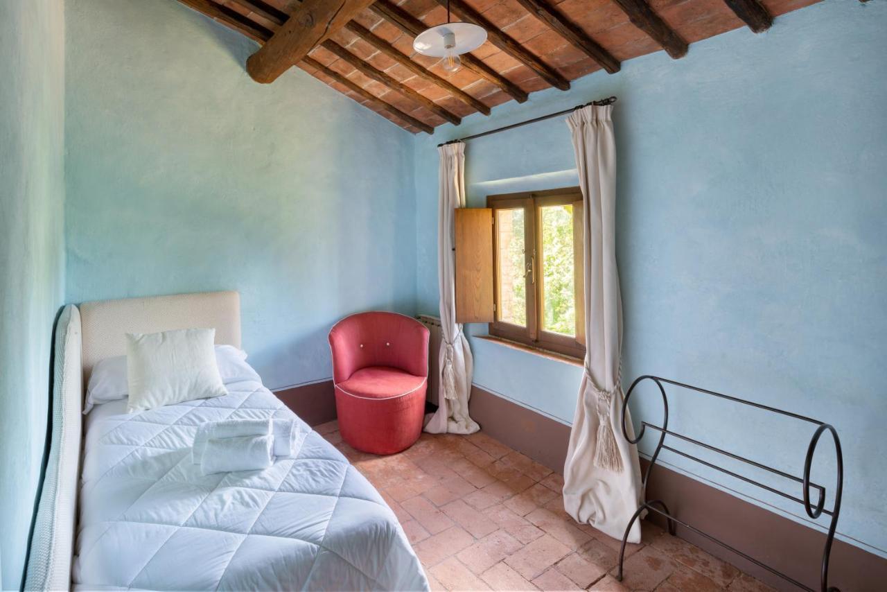 Casa Tolomei Bossi Di Sopra Castelnuovo Berardenga Exteriör bild