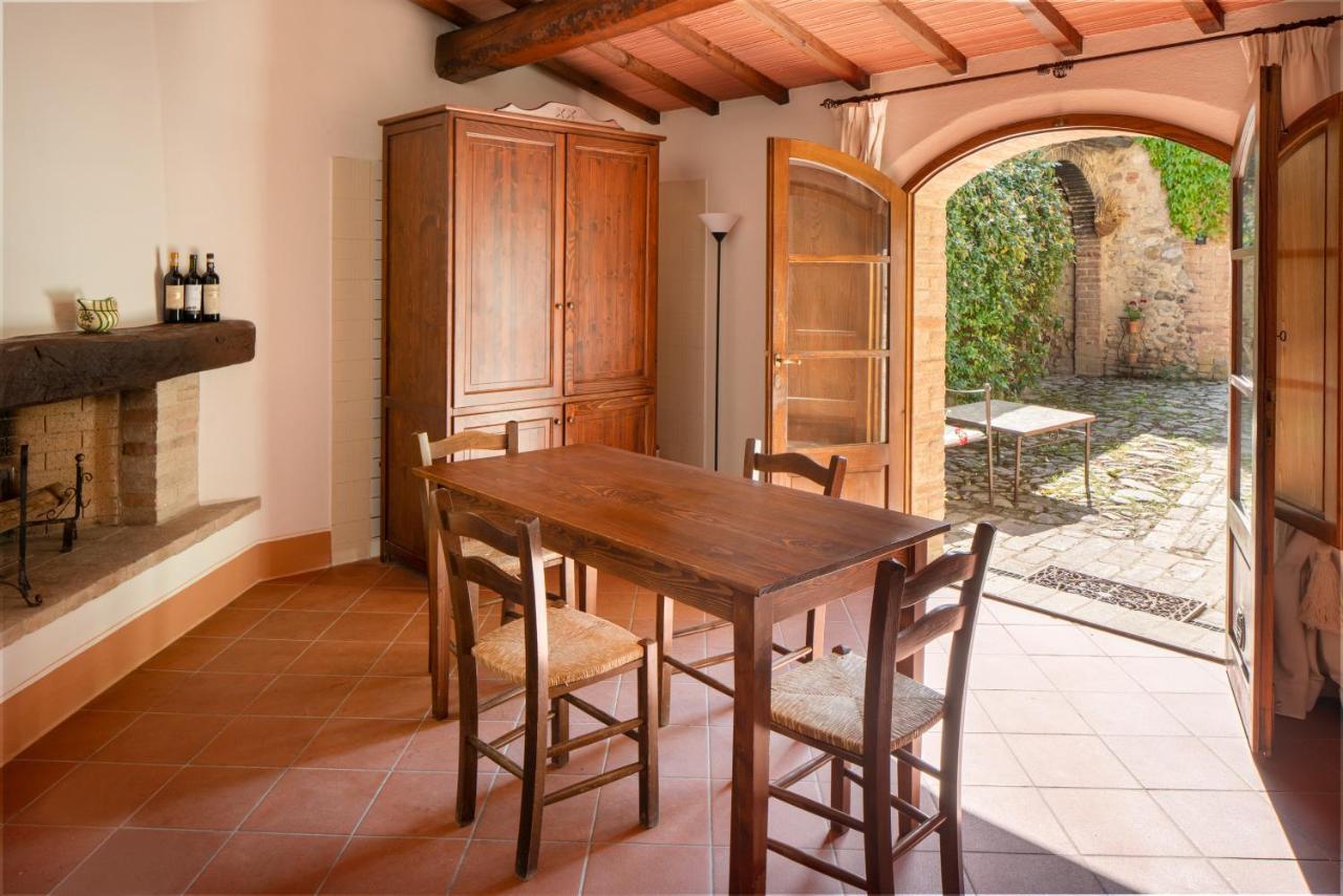 Casa Tolomei Bossi Di Sopra Castelnuovo Berardenga Exteriör bild