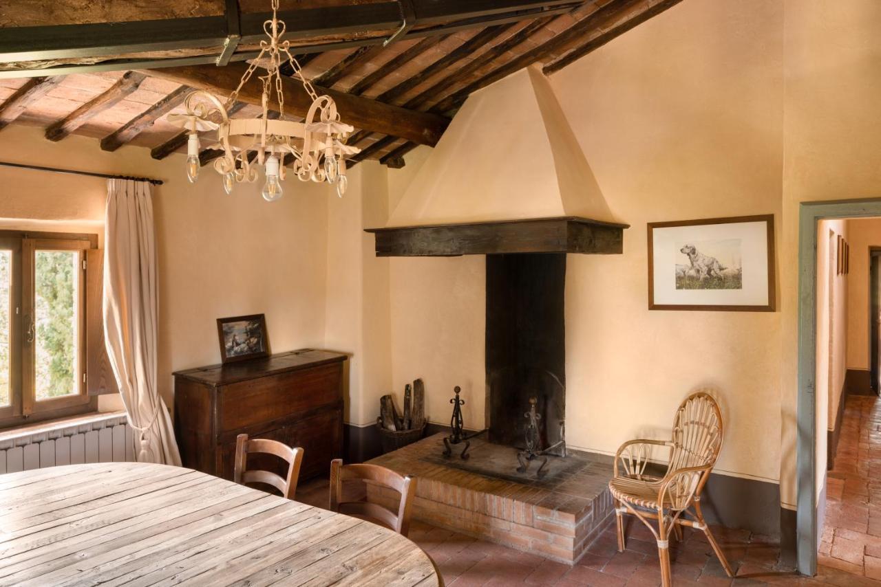 Casa Tolomei Bossi Di Sopra Castelnuovo Berardenga Exteriör bild