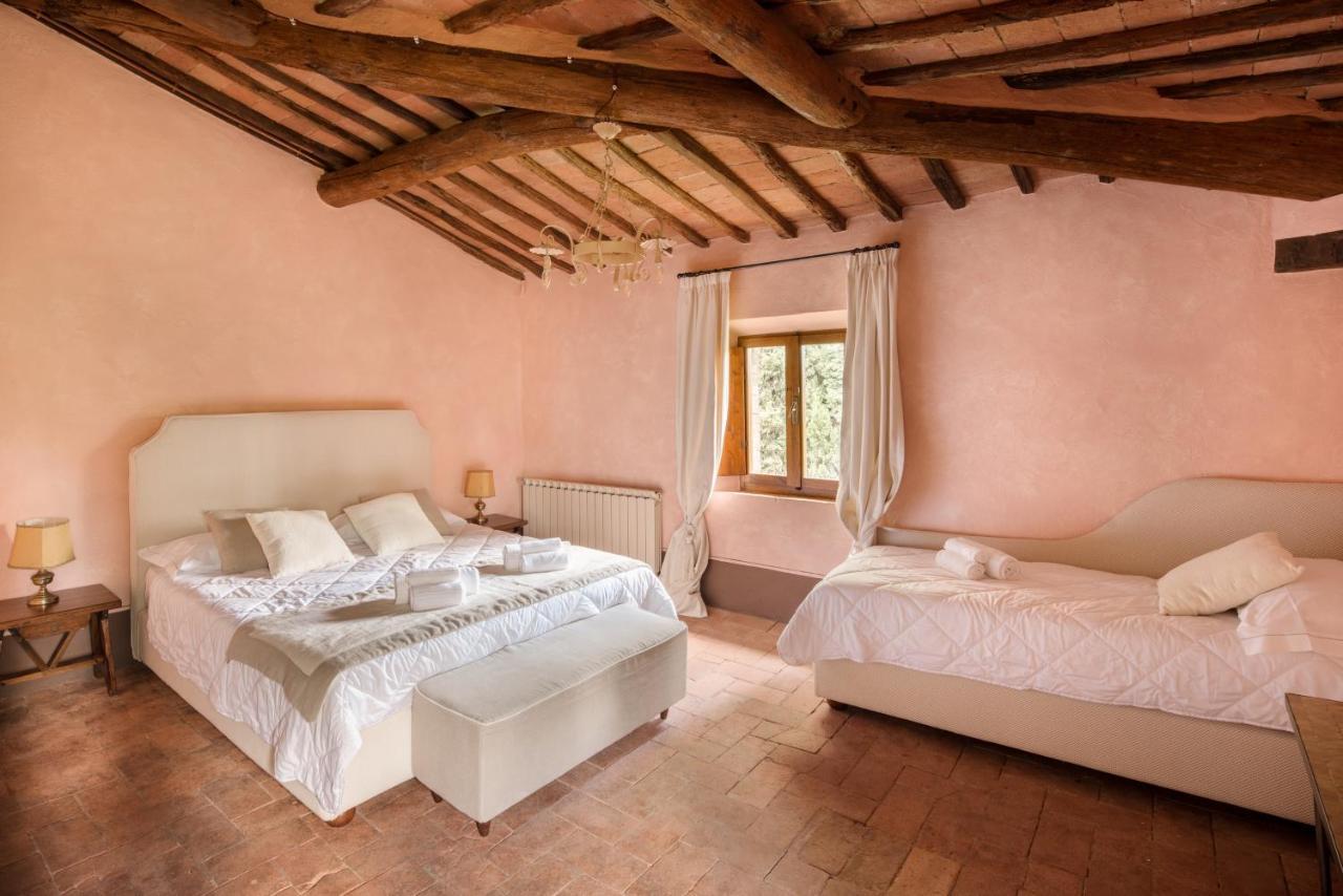 Casa Tolomei Bossi Di Sopra Castelnuovo Berardenga Exteriör bild