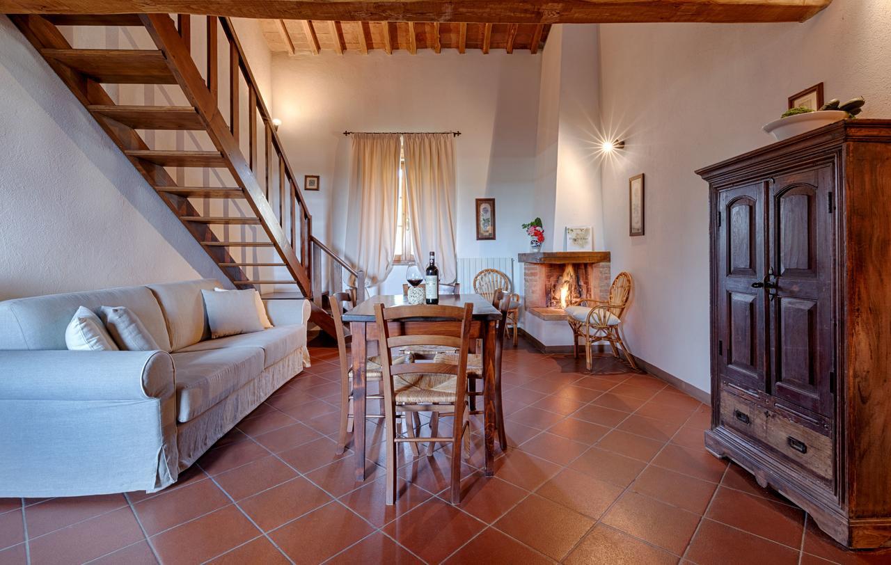 Casa Tolomei Bossi Di Sopra Castelnuovo Berardenga Exteriör bild