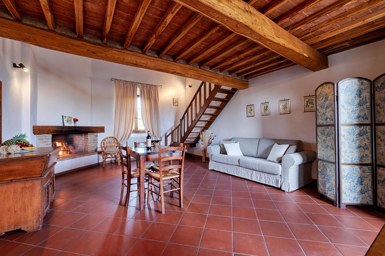 Casa Tolomei Bossi Di Sopra Castelnuovo Berardenga Exteriör bild