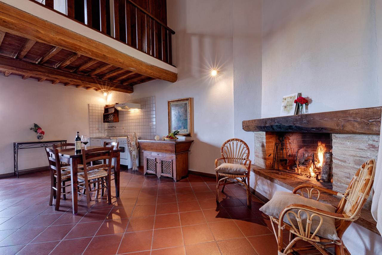 Casa Tolomei Bossi Di Sopra Castelnuovo Berardenga Exteriör bild