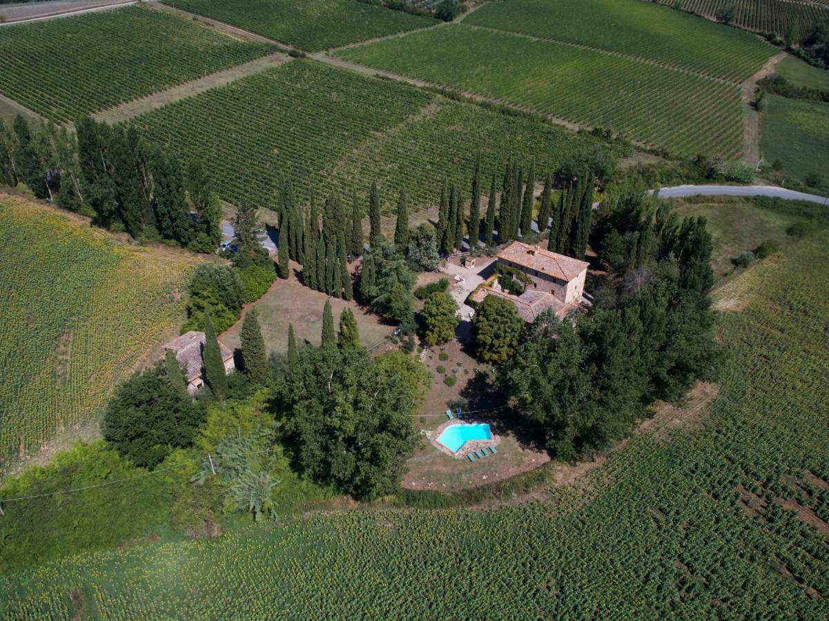 Casa Tolomei Bossi Di Sopra Castelnuovo Berardenga Exteriör bild