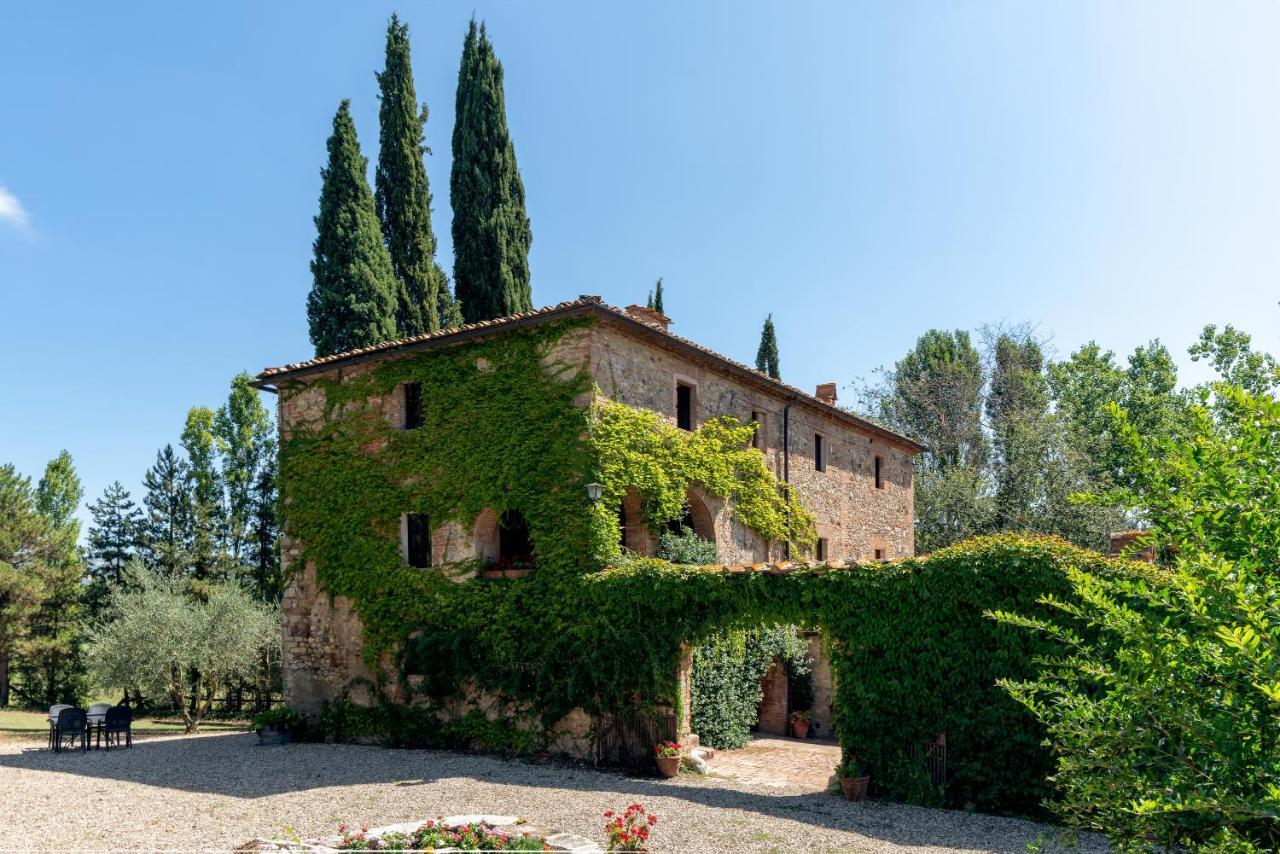 Casa Tolomei Bossi Di Sopra Castelnuovo Berardenga Exteriör bild
